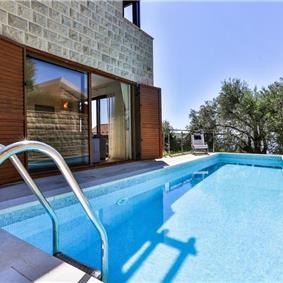 4 Bedroom Villa with Private Pool and Sea Views in Petrovac, Sleeps 7-8